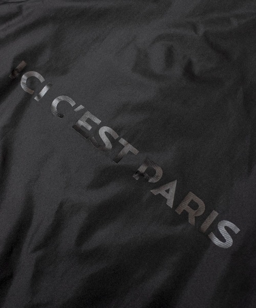 PARIS SAINT-GERMAIN（パリサンジェルマン）の「PSG-EMBROIDERY & PRINT LOGO WIND JACKET（ナイロンジャケット・メンズ・グレー/ブラック・L/XL/M）」の12枚目の写真