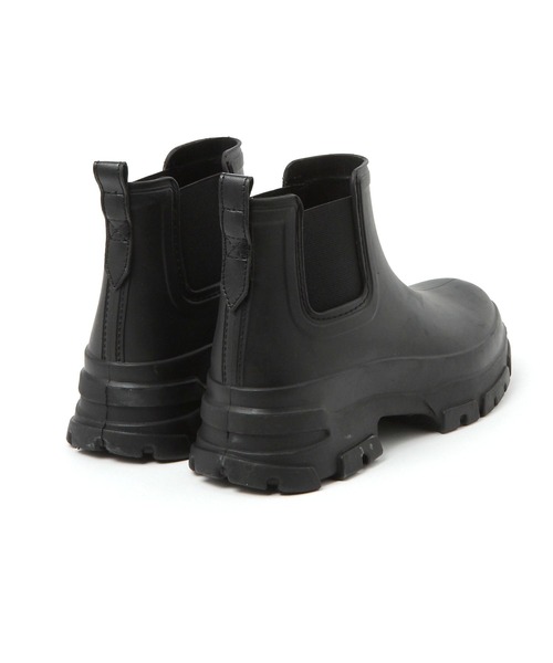 GLOBAL WORK(グローバルワーク)の「厚底レインブーツ/118937(レインシューズ・レディース・ブラック・LARGE/MEDIUM)」の4枚目の写真