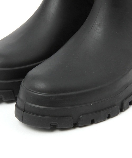 GLOBAL WORK(グローバルワーク)の「厚底レインブーツ/118937(レインシューズ・レディース・ブラック・LARGE/MEDIUM)」の6枚目の写真