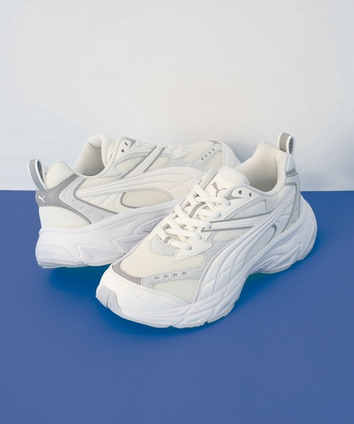 PUMA(プーマ)の「『別注』PUMA×DOORS MORPHIC(スニーカー・メンズ・ホワイト・26/27/28)」の9枚目の写真