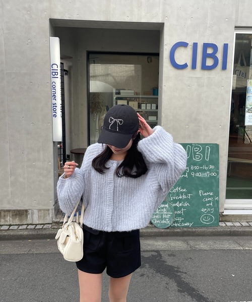 RiLi(リリ)の「リボンビジューキャップ【RL】(キャップ・レディース・ホワイト/アイボリー/ブラック・FREE)」の22枚目の写真