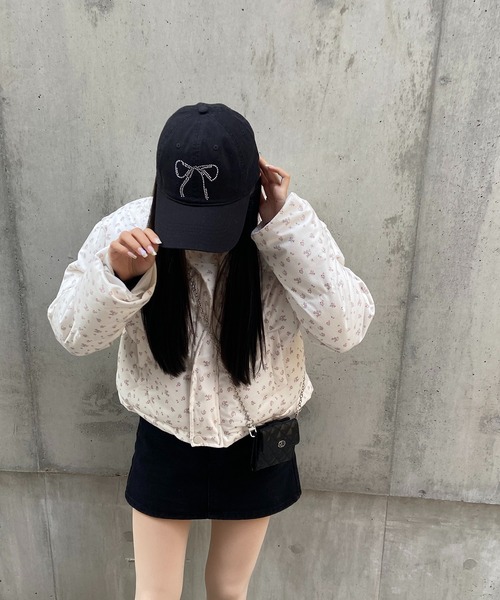 リボンビジューキャップ【RL】（キャップ）｜RiLi（リリ）の
