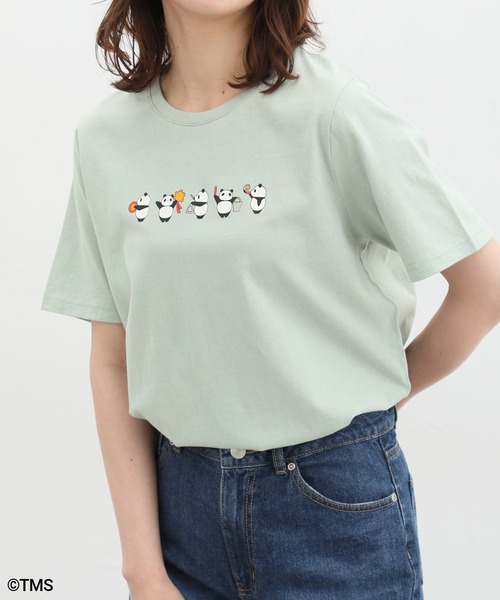 Qoo10] Honeys 【SOLD OUT】パンダコパンダ／Ｔシ パンダコパンダ　Tシャツ