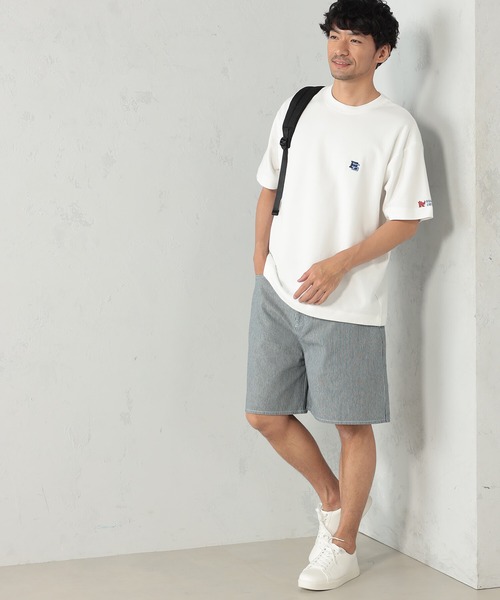 Tシャツ・カットソー teket Count Tee 5FT2252 Dziecięca Koszulka z krótkim rękawem BEJO TWOTONE JRB
