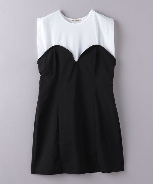AEWEN MATOPH（イウエン マトフ）の「＜AEWEN MATOPH＞ビスチェ コンビ ミニワンピース（チュニック・レディース・ブラック/ホワイト・FREE）」の20枚目の写真