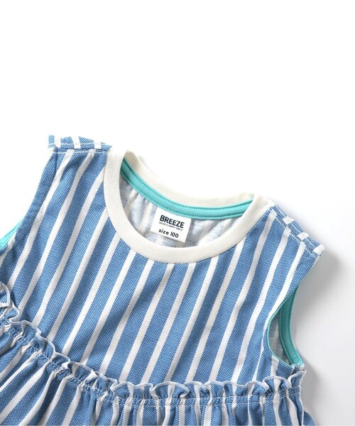BREEZE(ブリーズ)の「【吸水速乾】水遊びチュニック(チュニック・キッズ・ブルー/アイボリー/ライム・80/90/100/110/120/130/140)」の15枚目の写真