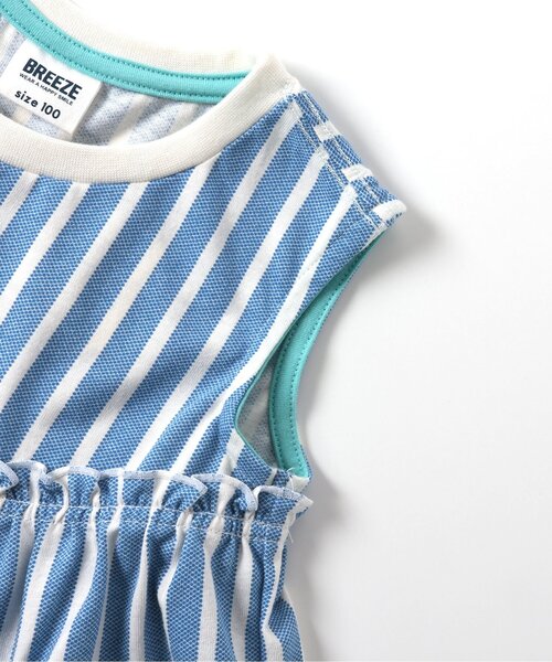 BREEZE(ブリーズ)の「【吸水速乾】水遊びチュニック(チュニック・キッズ・ブルー/アイボリー/ライム・80/90/100/110/120/130/140)」の16枚目の写真