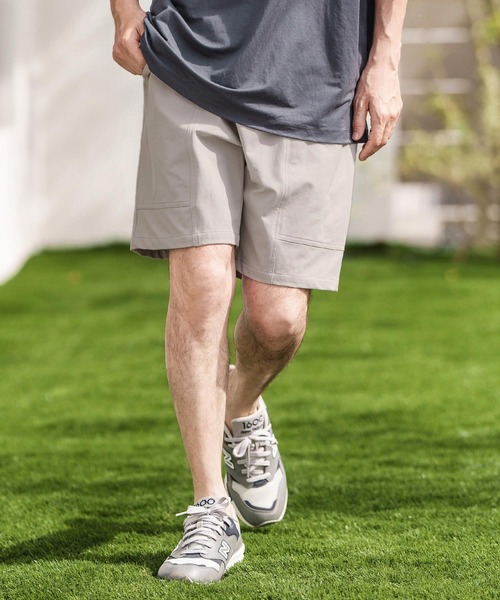 CAMBIO（カンビオ）の「mp12358- Nylon Big Pocket Short Pants ショートパンツ（その他パンツ・メンズ・オリーブ/ブラック/ライトグレー・S/L/M）」の9枚目の写真
