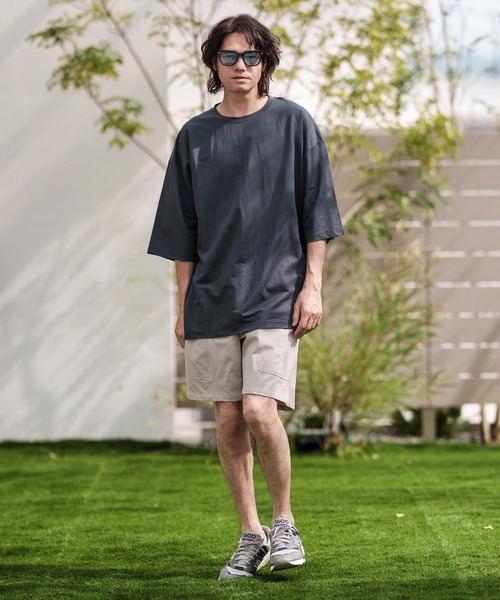 CAMBIO（カンビオ）の「mp12358- Nylon Big Pocket Short Pants ショートパンツ（その他パンツ・メンズ・オリーブ/ブラック/ライトグレー・S/L/M）」の12枚目の写真