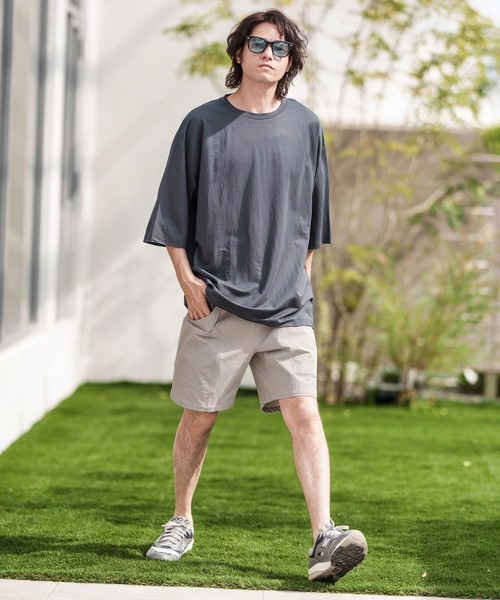 CAMBIO（カンビオ）の「mp12358- Nylon Big Pocket Short Pants ショートパンツ（その他パンツ・メンズ・オリーブ/ブラック/ライトグレー・S/L/M）」の13枚目の写真
