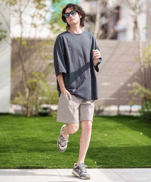 CAMBIO（カンビオ）の「mp12358- Nylon Big Pocket Short Pants ショートパンツ（その他パンツ・メンズ・オリーブ/ブラック/ライトグレー・S/L/M）」の14枚目の写真