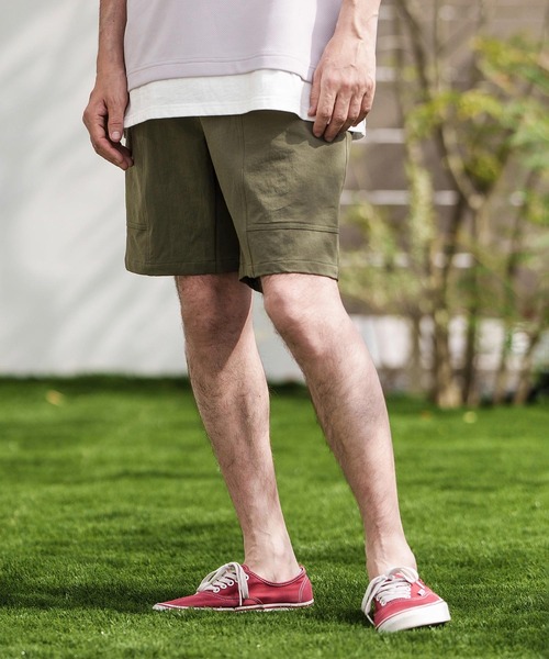 CAMBIO（カンビオ）の「mp12358- Nylon Big Pocket Short Pants ショートパンツ（その他パンツ・メンズ・オリーブ/ブラック/ライトグレー・S/L/M）」の15枚目の写真