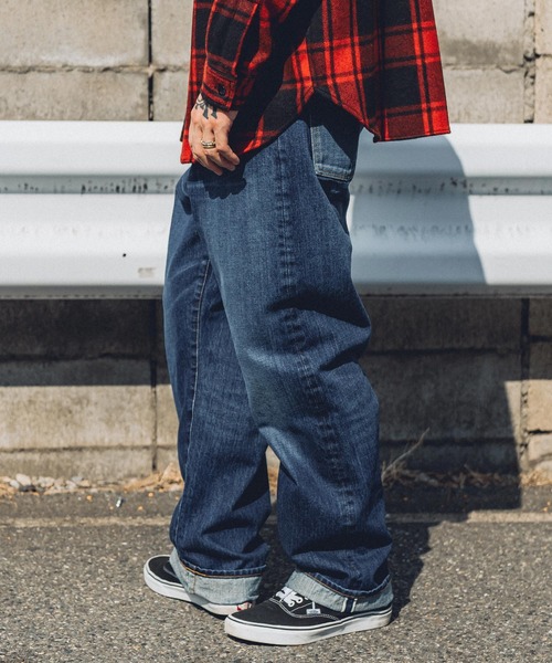 Subciety（サブサエティ）の「JAPAN DENIM-RELIC-（デニムパンツ・メンズ・インディゴブルー/ブラック・MEDIUM/X-LARGE/LARGE/SMALL）」の8枚目の写真
