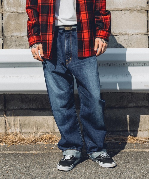 Subciety（サブサエティ）の「JAPAN DENIM-RELIC-（デニムパンツ・メンズ・インディゴブルー/ブラック・MEDIUM/X-LARGE/LARGE/SMALL）」の9枚目の写真