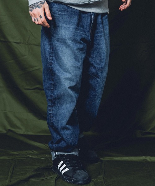 Subciety（サブサエティ）の「JAPAN DENIM-RELIC-（デニムパンツ・メンズ・インディゴブルー/ブラック・MEDIUM/X-LARGE/LARGE/SMALL）」の18枚目の写真