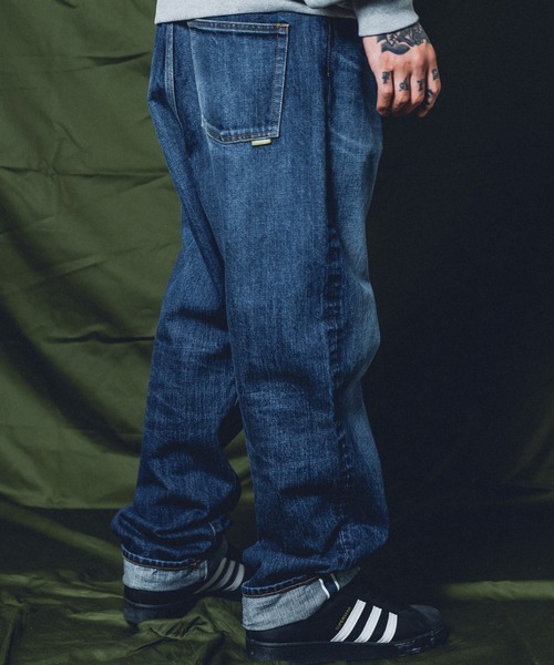 Subciety（サブサエティ）の「JAPAN DENIM-RELIC-（デニムパンツ・メンズ・インディゴブルー/ブラック・MEDIUM/X-LARGE/LARGE/SMALL）」の19枚目の写真