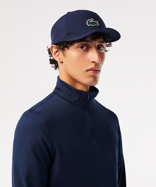LACOSTE(ラコステ)の「ワンポイント 耐水ゴルフキャップ(キャップ・メンズ・ネイビー/ベージュ/ナチュラル・FREE)」の21枚目の写真