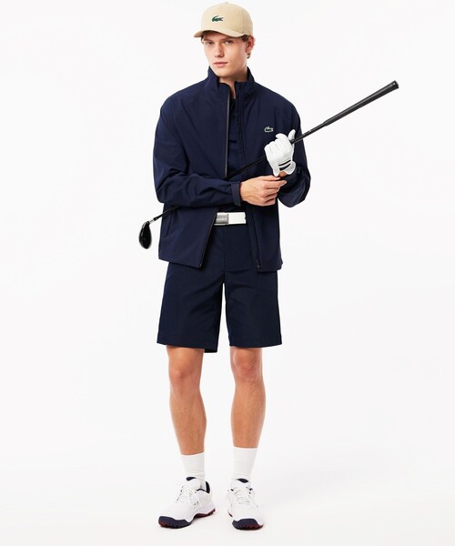 LACOSTE(ラコステ)の「ワンポイント 耐水ゴルフキャップ(キャップ・メンズ・ネイビー/ベージュ/ナチュラル・FREE)」の13枚目の写真