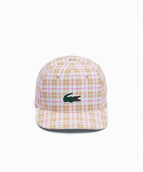 LACOSTE(ラコステ)の「ワンポイント 耐水ゴルフキャップ(キャップ・メンズ・ネイビー/ベージュ/ナチュラル・FREE)」の14枚目の写真