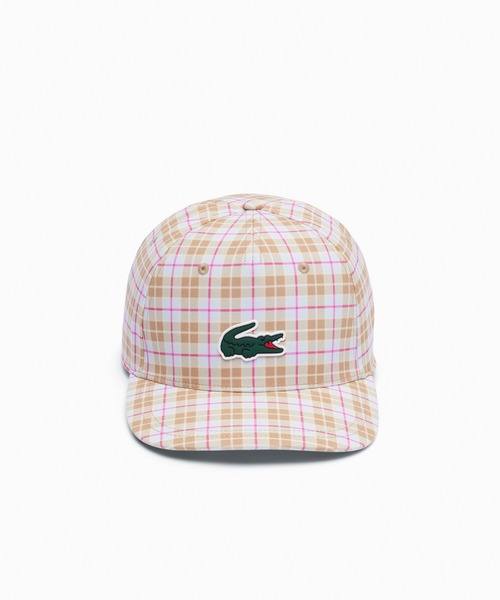 LACOSTE(ラコステ)の「ワンポイント 耐水ゴルフキャップ(キャップ・メンズ・ネイビー/ベージュ/ナチュラル・FREE)」の11枚目の写真