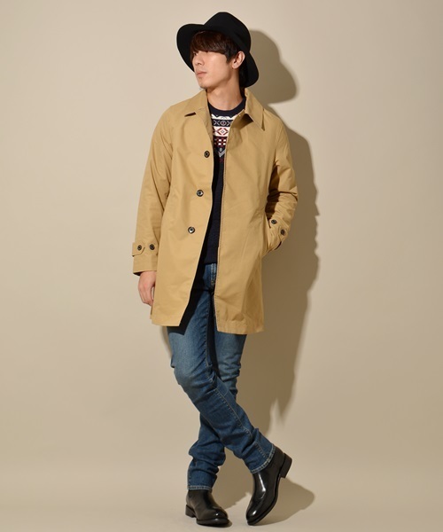 SHIPS JET BLUE（シップスジェットブルー）の「SHIPS JET BLUE (シップス ジェットブルー): KAIHARA JEG デニムスキニーパンツ■（デニムパンツ・メンズ・ネイビー/ダークネイビー/ライトブルー・MEDIUM/SMALL/LARGE）」の4枚目の写真