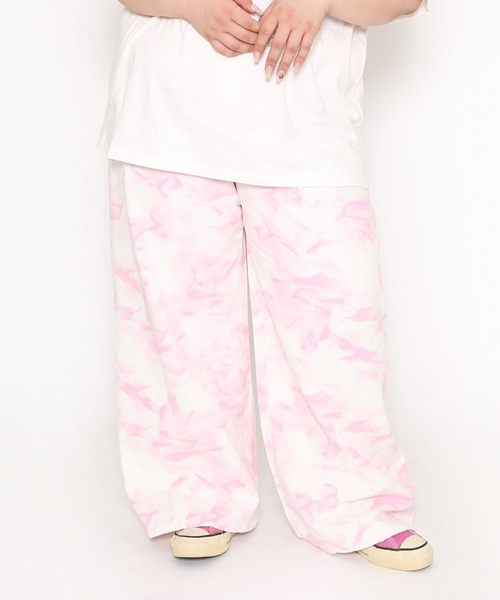 PUNYUS（プニュズ）の「タイダイバギーパンツ（その他パンツ・レディース・ピンク・1/2/4/3）」の17枚目の写真