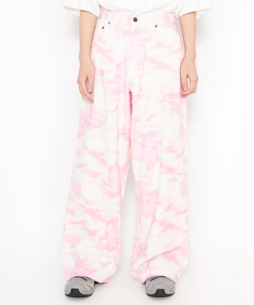 PUNYUS（プニュズ）の「タイダイバギーパンツ（その他パンツ・レディース・ピンク・1/2/4/3）」の13枚目の写真