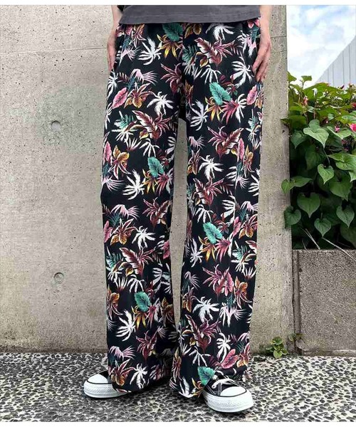 anap mimpi（アナップミンピ）の「アロハ リゾート ユッタリ ワイド パンツ（その他パンツ・レディース・ミント/ブラック/ネイビー・FREE）」の2枚目の写真