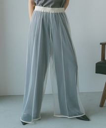 VANNIE U | レイヤードシアーチュールパンツ(その他パンツ)