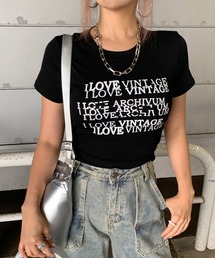 ロゴチビ半袖Tシャツ