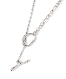 studio CLIP | ステンレスMIXチェーンマンテル(ネックレス)