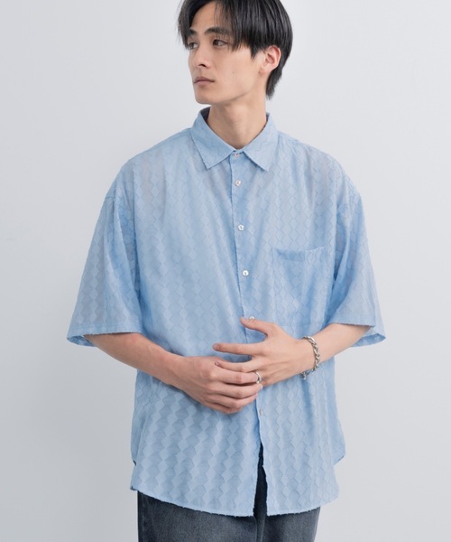 世界を買える 海外ブランド silhouette SINSS（シンス）の「Wide HS ワイド / shirt sheer トップス