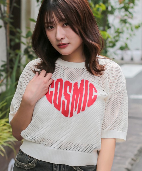SINSS ハーフスリーブメッシュニットシャツ SINSS シャツ Half sleeve mesh knit shirt / ハーフスリーブ