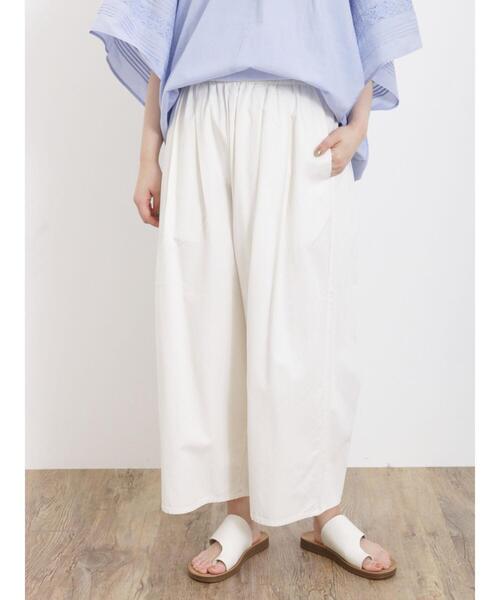 Samansa Mos2（サマンサ モスモス）の「【接触冷感】コクーンパンツ（その他パンツ・レディース・ベージュ/オフホワイト/ブラック/カーキ・F）」の13枚目の写真