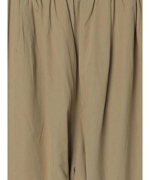 Samansa Mos2（サマンサ モスモス）の「【接触冷感】コクーンパンツ（その他パンツ・レディース・ベージュ/オフホワイト/ブラック/カーキ・F）」の6枚目の写真