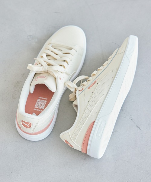 PUMA（プーマ）の「【PUMA/プーマ】ビッキーV3レザー（スニーカー・レディース・ホワイト/ベージュ・24.0cm/23.0cm/24.5cm/23.5cm）」の12枚目の写真