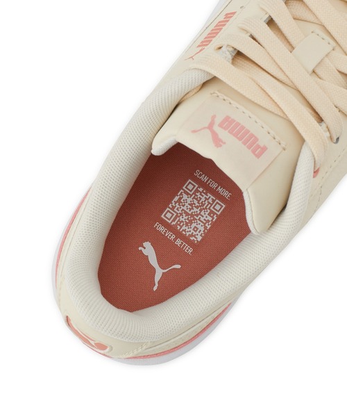 PUMA（プーマ）の「【PUMA/プーマ】ビッキーV3レザー（スニーカー・レディース・ホワイト/ベージュ・24.0cm/23.0cm/24.5cm/23.5cm）」の9枚目の写真