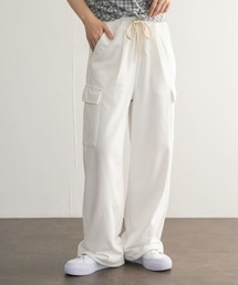 KBF | WIDEカーゴスウェットパンツ(カーゴパンツ)