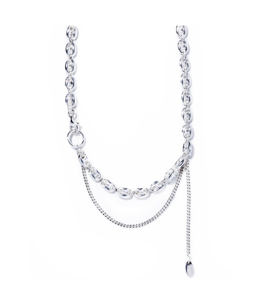 quip queint（クイップクエイント）の「【quip queint】marina chain necklace/マリーナ チェーン ネックレス（ネックレス・レディース・シルバー・FREE）」の2枚目の写真