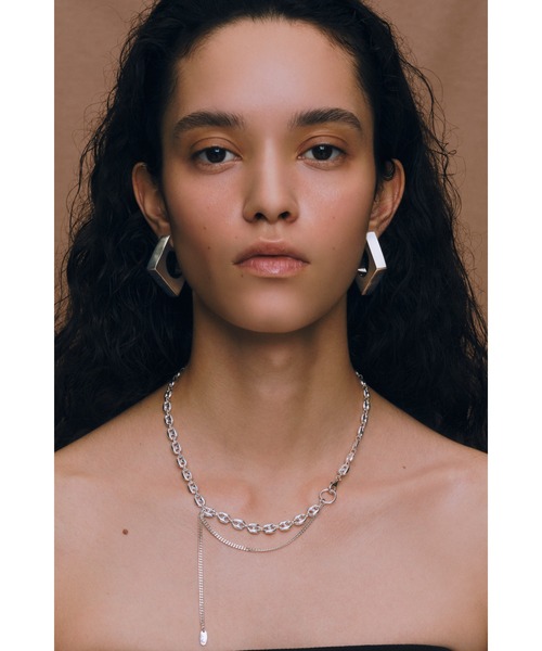 quip queint（クイップクエイント）の「【quip queint】marina chain necklace/マリーナ チェーン ネックレス（ネックレス・レディース・シルバー・FREE）」の5枚目の写真