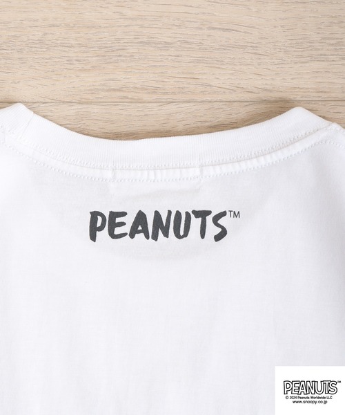 PEANUTS(ピーナッツ)の「PEANUTS 和柄プリント半袖Tシャツ(Tシャツ/カットソー・メンズ・ネイビー/ブラック系/ホワイト/ネイビー系1/ホワイト系/ホワイト系1/ブラック/ホワイト系2/ネイビー系/ホワイト系3・M/L/LL)」の18枚目の写真