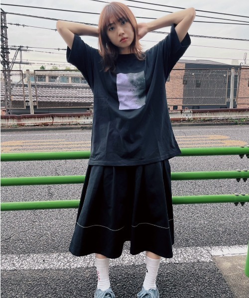 tシャツ 「ZOZOTOWN限定」LHP×Yuria Kizaki/Organic cotton「zilch」print T (Ladys)/lhpy L.H.P tシャツ 「ZOZOTOWN限定」LHP×Yuria Kizaki/Organic