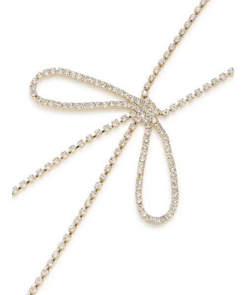 SNIDEL（スナイデル）の「バリエリボンネックレス（ネックレス・レディース・シルバー/ゴールド/イエロー・FREE）」の7枚目の写真