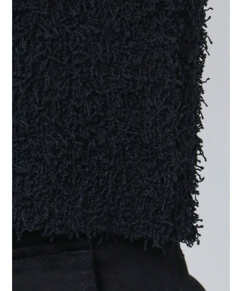 EMODA（エモダ）の「フリンジヤーンジップタンクトップ（タンクトップ・レディース・ブラック/アイボリー/グレー・FREE）」の20枚目の写真