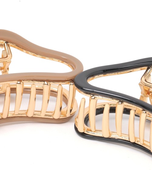 LAKOLE（ラコレ）の「クラウドアセチメタルバンスクリップ / 139562（バレッタ/ヘアクリップ・レディース・その他/ブラック/サンドグレー・FREE）」の9枚目の写真