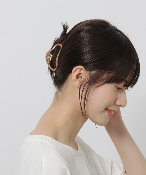 クラウドアセチメタルバンスクリップ / 139562（バレッタ/ヘアクリップ
