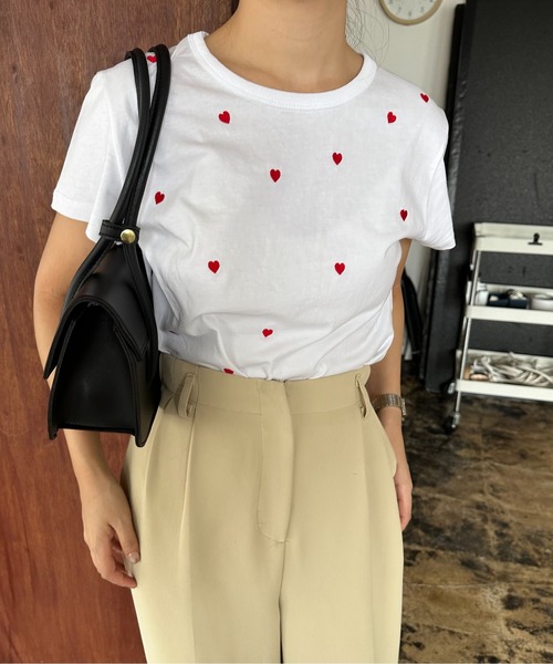 Tシャツ(半袖+袖なし) iamofficial balloon puff sleeve cut I_am（アイアム）の「balloon puff sleeve cut（Tシャツ/カットソー