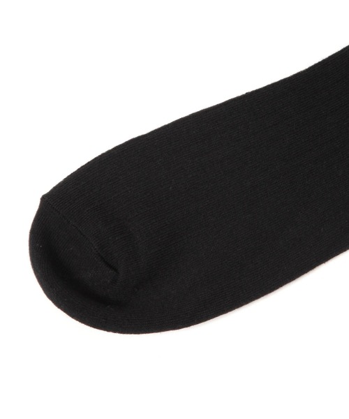 BAYFLOW（ベイフロー）の「リブニーハイソックス（ソックス/靴下・レディース・チャコール/ブラック・FREE）」の5枚目の写真
