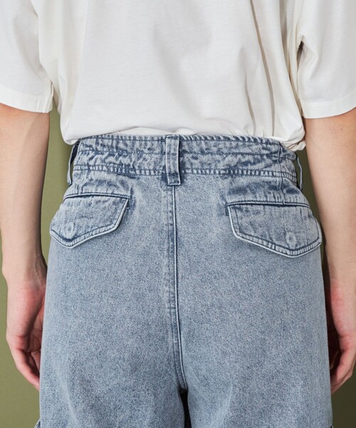 CITEN(シテン)の「<CITEN>マルチポケットデニムフライトパンツ(デニムパンツ・メンズ・ブラック/コバルトブルー・M/L)」の19枚目の写真