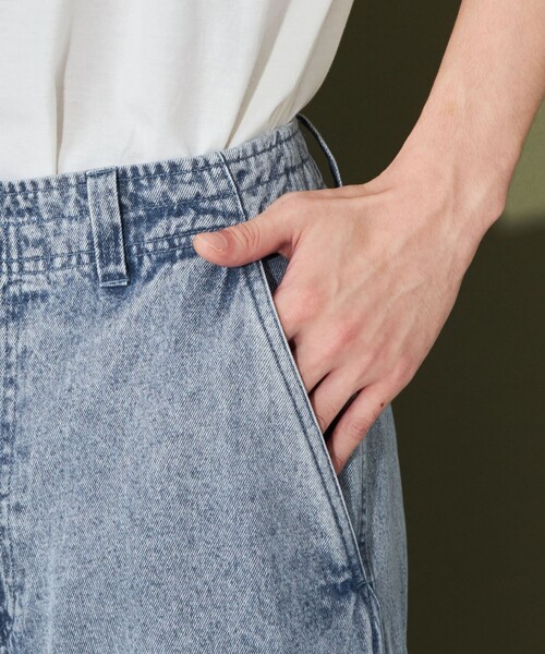 CITEN(シテン)の「<CITEN>マルチポケットデニムフライトパンツ(デニムパンツ・メンズ・ブラック/コバルトブルー・M/L)」の20枚目の写真